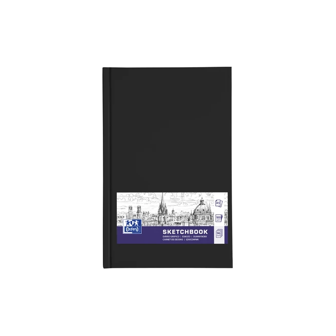 Dummyboek Oxford A5 96 vel 100 gram zwart