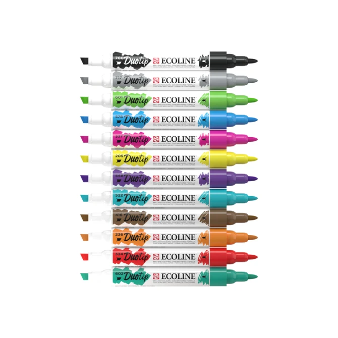 Duotip Talens Ecoline set à 12 stuks basis