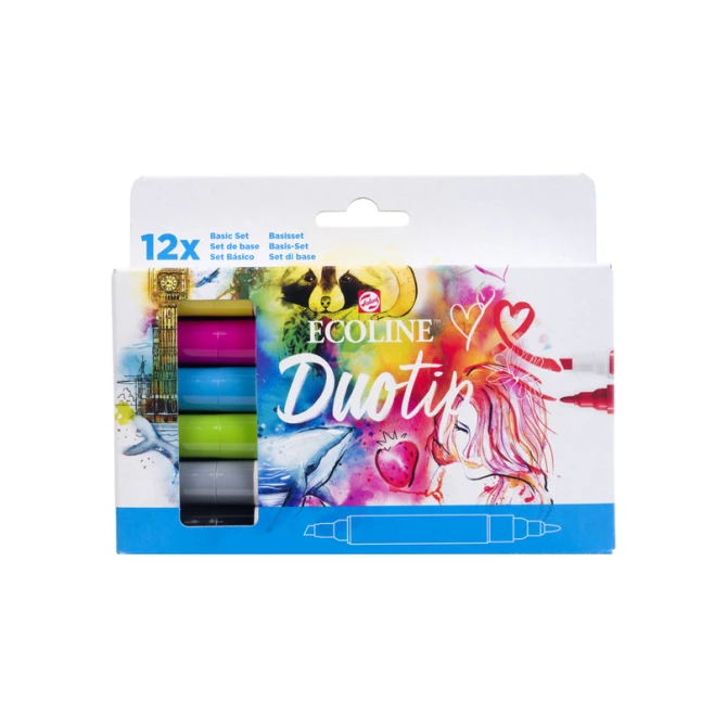 Duotip Talens Ecoline set à 12 stuks basis