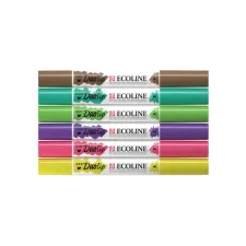 Duotip Talens Ecoline set à 6 stuks botanisch Duotip Talens Ecoline set à 6 stuks botanisch