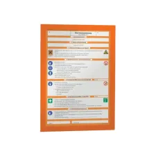 Duraframe Durable 487209 A4 oranje 2 stuks Duraframe Durable 487209 A4 oranje 2 stuks