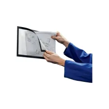 Duraframe Durable 498501 magnetisch Plus A4 zwart 2 stuks Duraframe Durable 498501 magnetisch Plus A4 zwart 2 stuks
