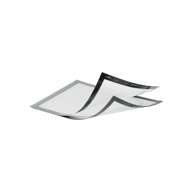 Duraframe Durable 498523 magnetisch Plus A4 zilvergrijs 2 stuks