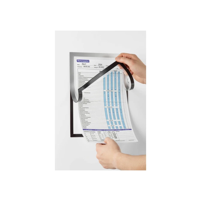 Duraframe Durable 498923 Note A4 magnetisch zilver
