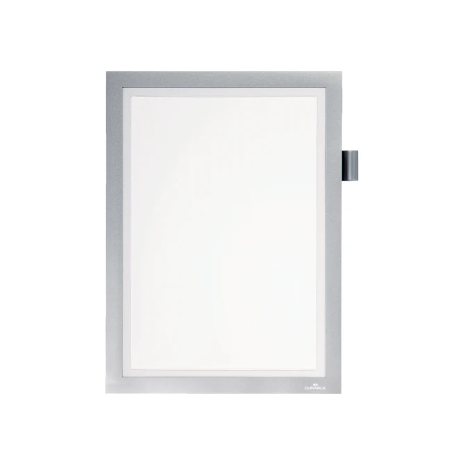 Duraframe Durable 499323 Note A4 zelfklevend zilvergrijs