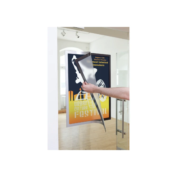 Duraframe Durable poster A2 zilvergrijs