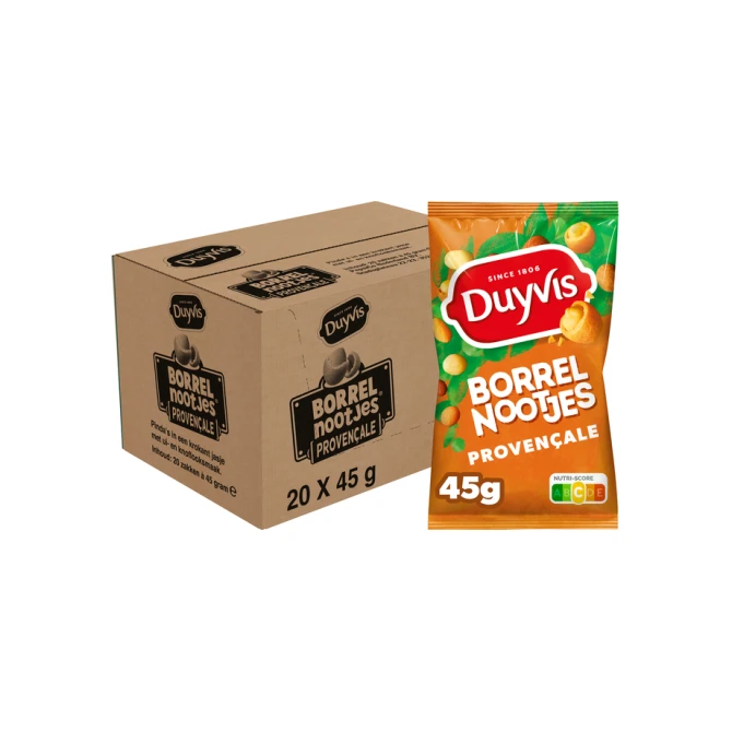 Duyvis Borrelnoot Provencale zakje 45 gram