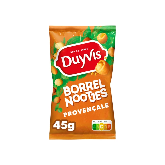 Duyvis Borrelnoot Provencale zakje 45 gram