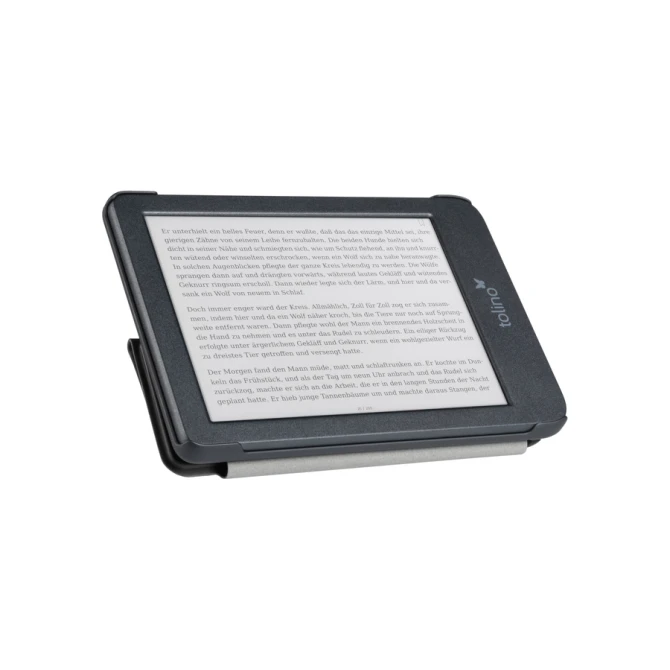 E-reader beschermhoes Tolino Shine Origami zwart 
