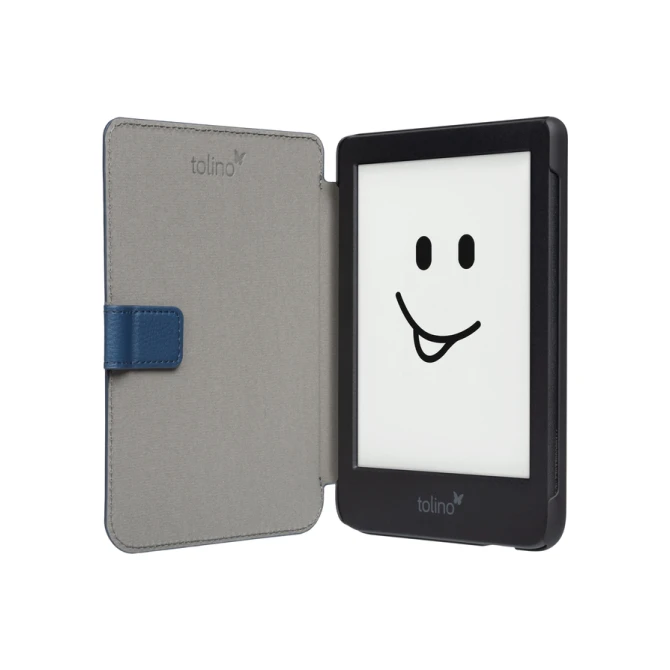 E-reader beschermhoes Tolino Shine slimfit ess. blauw