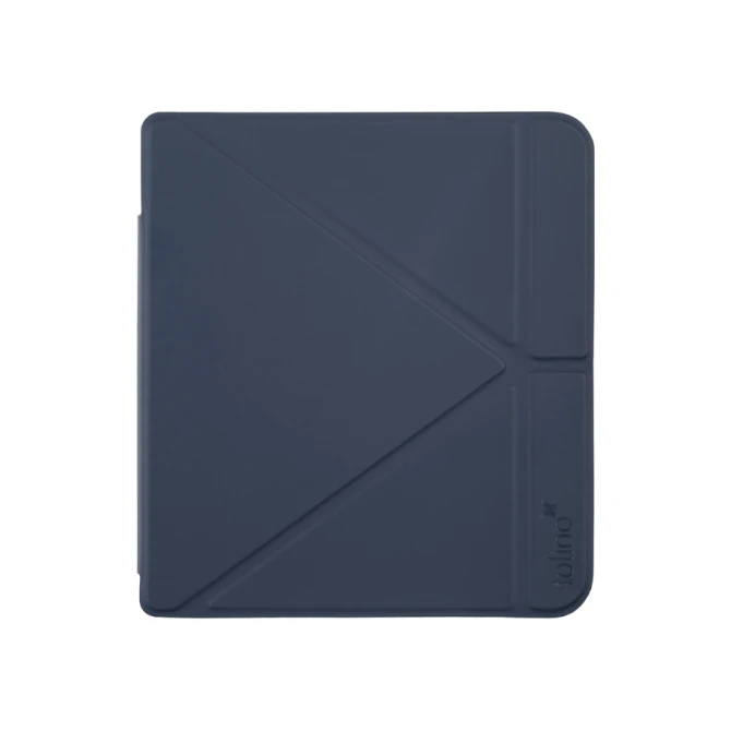 E-reader beschermhoes Tolino Vision 7 Origami blauw