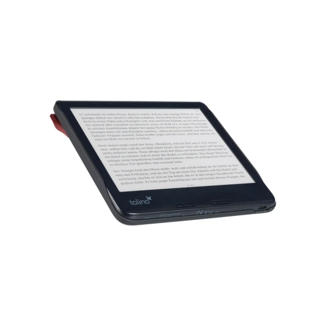 E-reader beschermhoes Tolino Vision 7 Origami rood