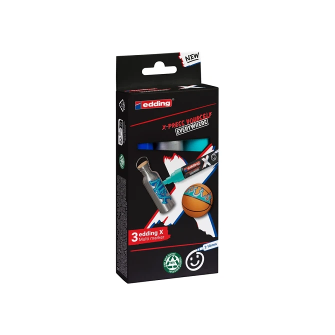 Edding 6900 X multi m. 3pcs set ocean col.