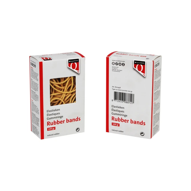Elastiek Quantore 22 100x1,5x1mm 100gram