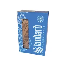 Elastiek Standard Rubber Bands 18 80x1.5mm 100gr 330 stuks bruin