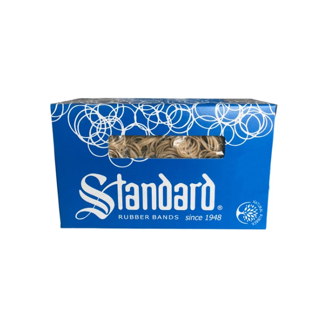 Elastiek Standard Rubber Bands 18 80x1.5mm 500gr 1660 stuks bruin