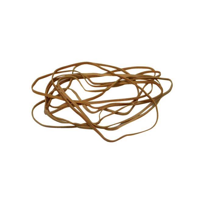 Elastiek Standard Rubber Bands 24 150x1.5mm 50gr 85 stuks bruin