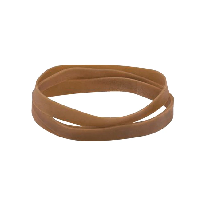 Elastiek Standard Rubber Bands 87 120x10mm 100gr 32 stuks bruin