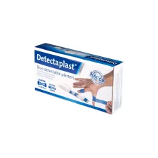 Elastische blauwe textielpleister Detectaplast 180x20mm 100 stuks