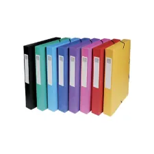 Elastobox Exacompta A4 40mm 600gr assorti Elastobox Exacompta A4 40mm 600gr assorti