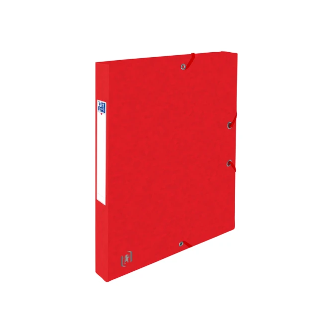 Elastobox Oxford Top File+ A4 25mm rood