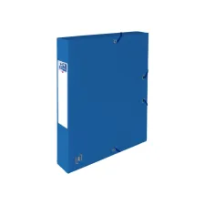 Elastobox Oxford Top File+ A4 40mm blauw