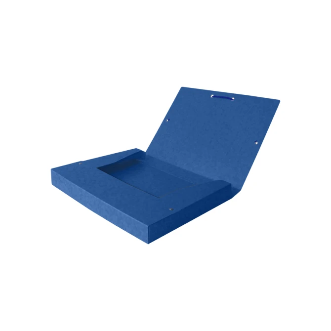 Elastobox Oxford Top File+ A4 40mm blauw