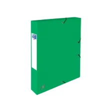 Elastobox Oxford Top File+ A4 40mm groen