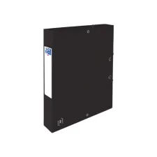 Elastobox Oxford Top File+ A4 40mm zwart