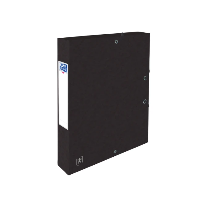 Elastobox Oxford Top File+ A4 40mm zwart