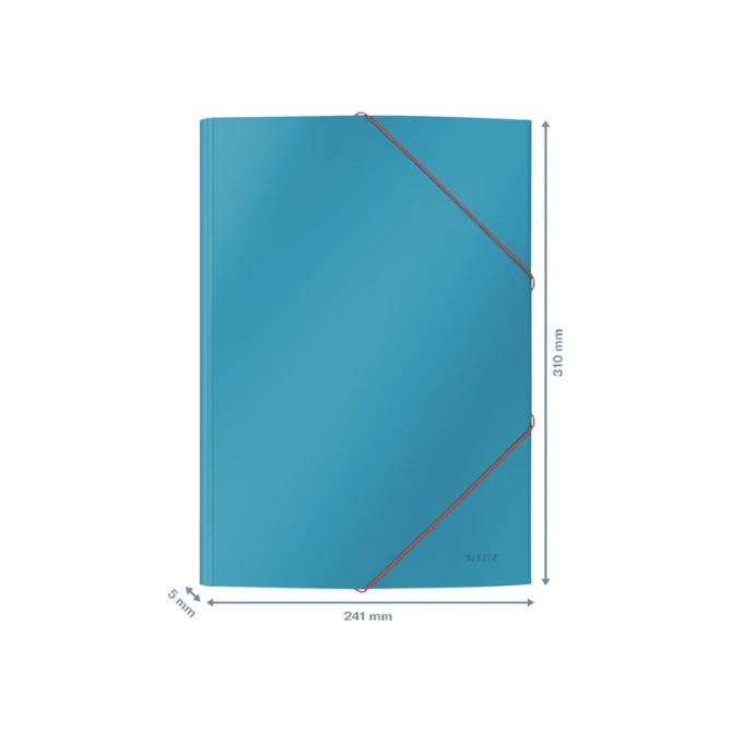 Elastomap Leitz Cosy A4 3-kleps blauw