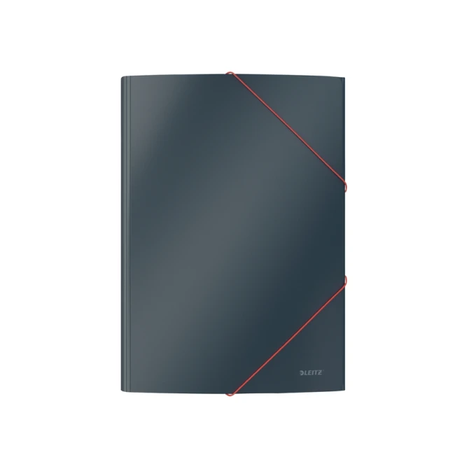Elastomap Leitz Cosy A4 3-kleps grijs