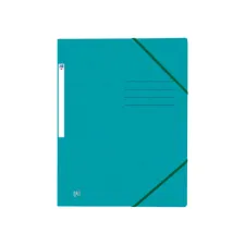 Elastomap Oxford Top File+ A4 aqua