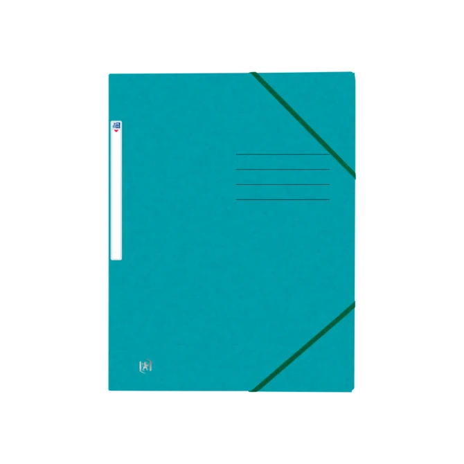 Elastomap Oxford Top File+ A4 aqua