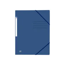 Elastomap Oxford Top File+ A4 donkerblauw