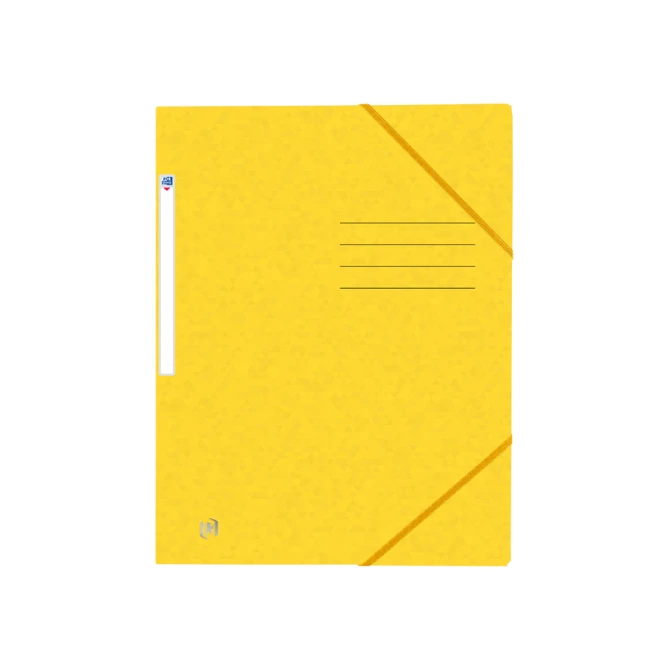 Elastomap Oxford Top File+ A4 geel