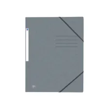 Elastomap Oxford Top File+ A4 grijs