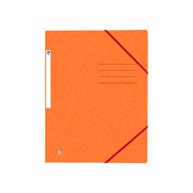 Elastomap Oxford Top File+ A4 oranje