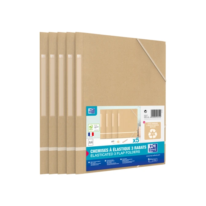 Elastomap Oxford Touareg A4 3-kleps 450gr 5 stuks