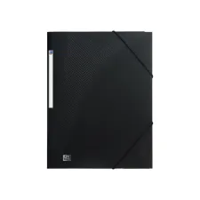 Elastomap OXFORD Urban A4 PP opaak zwart