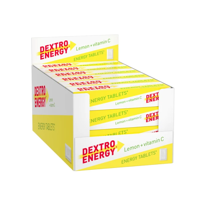 Energie tabletten Dextro Energy citroen pak 50 gram