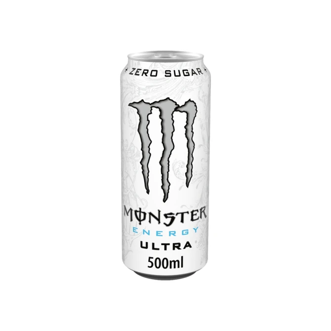 Energiedrank Monster ultra suikervrij blik 500ml
