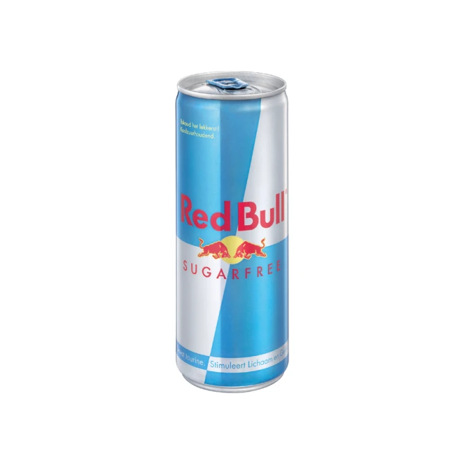 Energiedrank Red Bull sugarfree blik 250 ml
