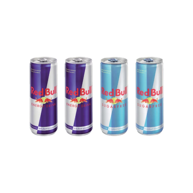 Energiedrank Red Bull sugarfree blik 250 ml