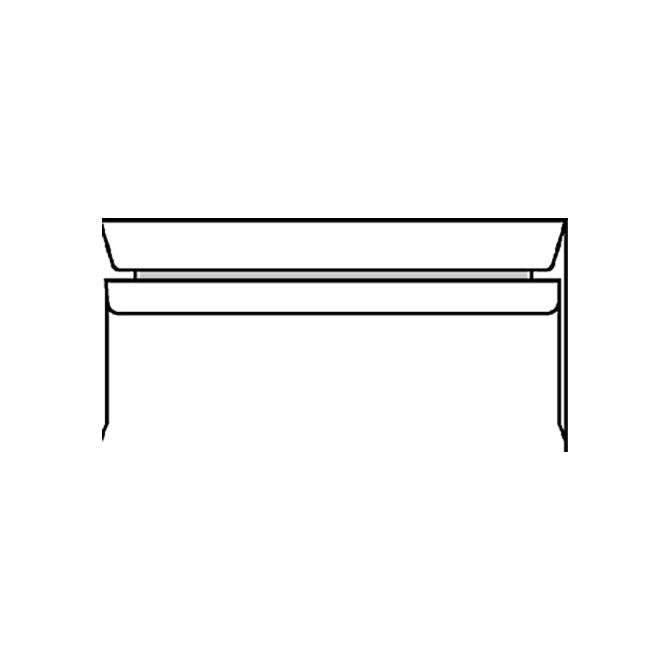 Envelop bank IEZZY C5/6 114x229mm gegomd wit 500 stuks