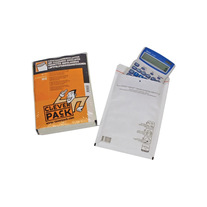 Envelop CleverPack luchtkussen nr20 370x480mm wit pak à 10 stuks