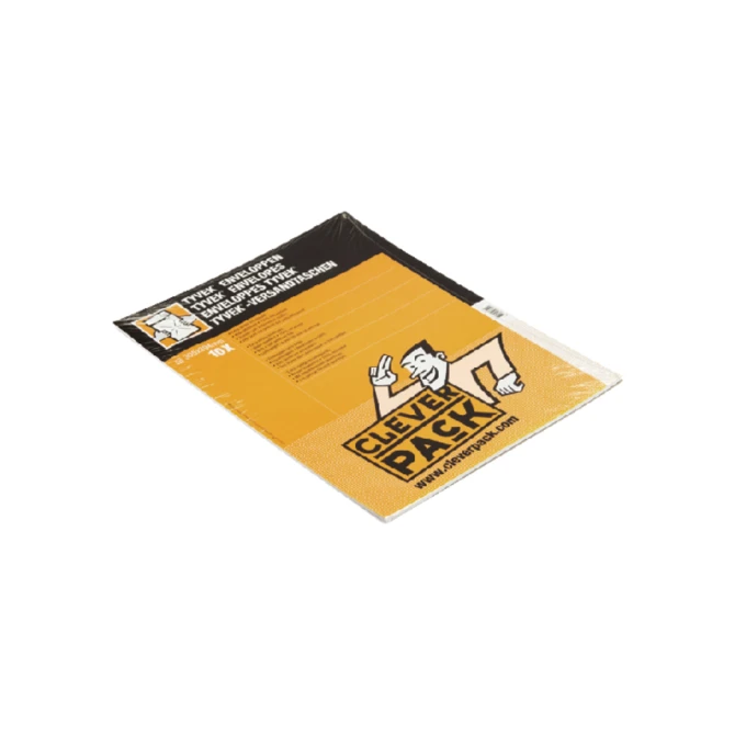 Envelop CleverPack Tyvek E4 305x394mm zelfklevend wit pak à 10 stuks