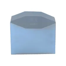 Envelop Hermes bank C6 114x162mm gegomd wit doos à 500 stuks