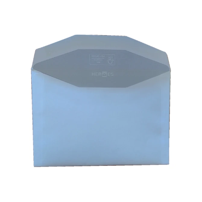 Envelop Hermes bank C6 114x162mm gegomd wit doos à 500 stuks