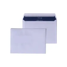 Envelop Hermes bank EA5/6 110x220mm gegomd wit doos à 500 stuks